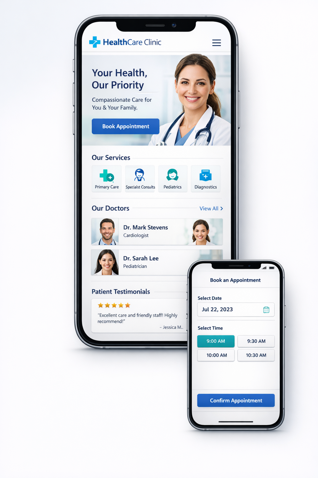 Websites That Help Patients Book Instantly
